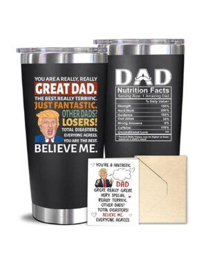 "Best Dad" Stainless Steel Tumbler